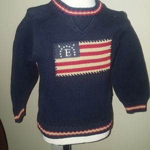 ELAND vintage 2t knit sweater gender neutral Vtg